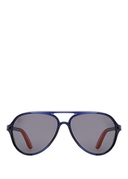 The Goose Lacivert Turuncu Asetat Unisex Güneş Gözlüğü