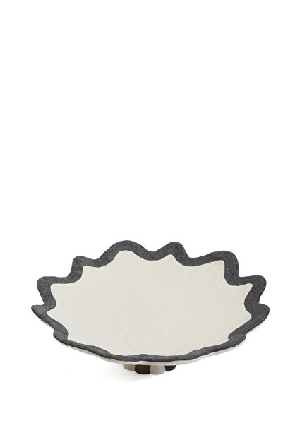 Lyla Multicolored Textured Decorative Plate