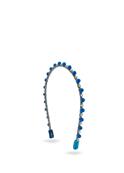 Pera Turkuaz Kız Çocuk Taç