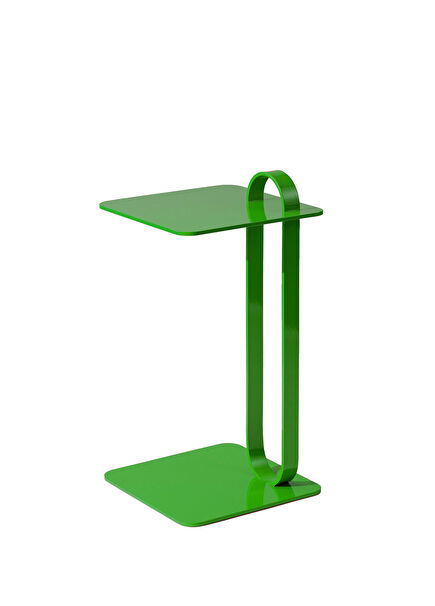 Handy Green Aluminum Side Table
