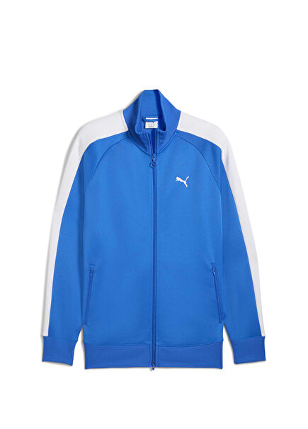 T7 Always On Track Mountain Blue Men's Sports Jacket