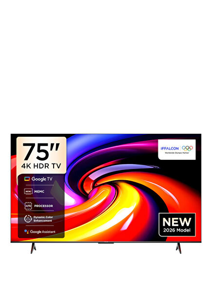 75U65 75'' Google UHD 4K Smart LED TV