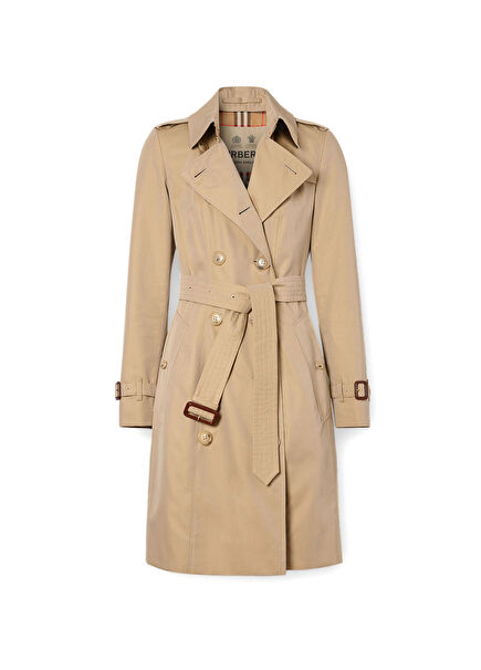 The Mid-Length Chelsea Heritage Beige Women's Trench Coat