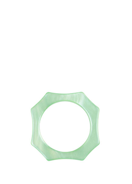 Accessories Green Napkin Ring