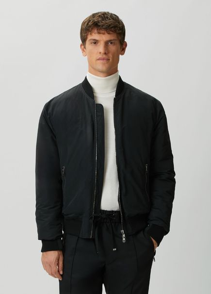 Siyah Bomber Mont