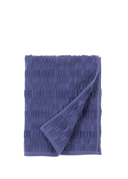 Moon Purple Blue Cotton Banyi Towel 90 x 150 cm