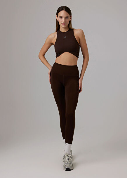 Iris Seamless Bra Mocha Kadın Spor Sütyeni