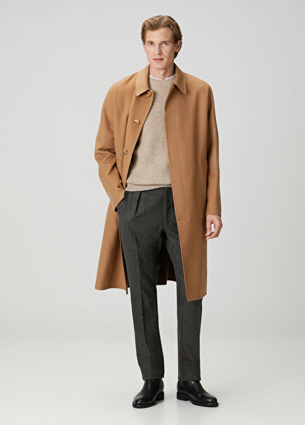Tan Wool Coat