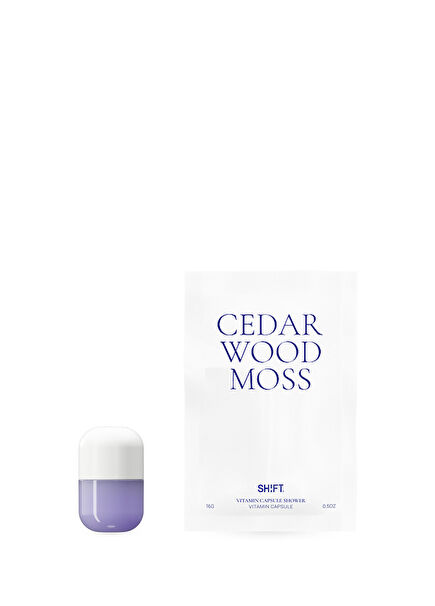 Cedarwood Moss Flavored 6-Piece Shower Therapy Capsule