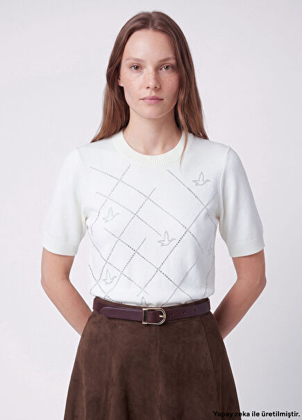 Off-White Hotfix Detailed Sweater