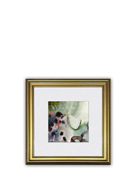 No.01 Classic Gold Colorful Fine Art Baskı