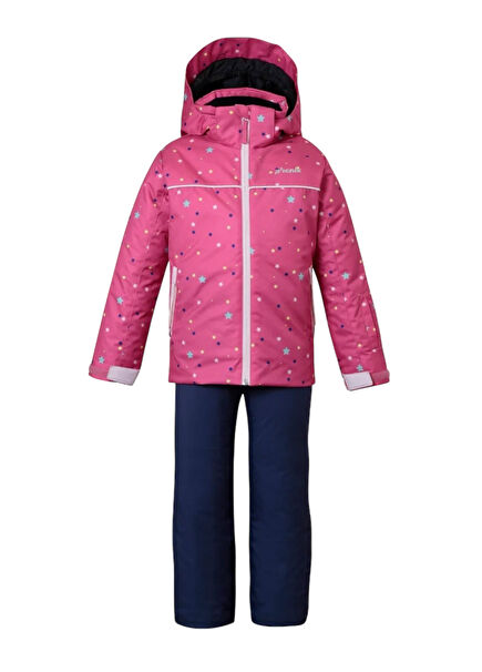 Twinkle Junior Two-piece Kız Çocuk Pembe Kayak Mont & Pantolon Seti