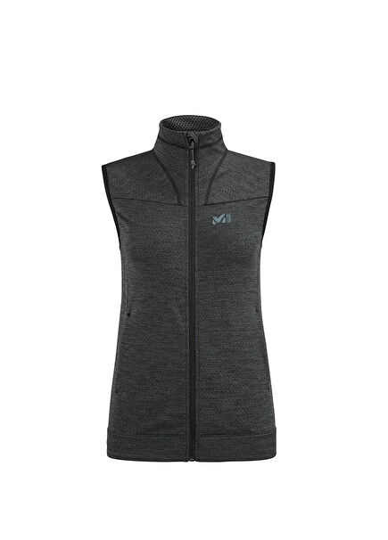 MIV8680 0247 Lokka Full Zip Black Women's Fleece Vest
