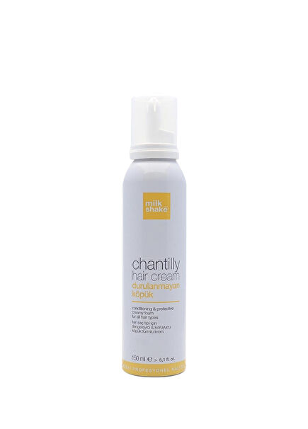 Chantilly Hair Cream Parlak Saçlar İçin Durulanmayan Köpük 150 ml