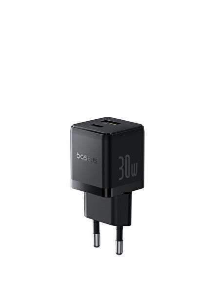 Palm USB C+U 30W Siyah Ultra Mini Hızlı Şarj Aleti