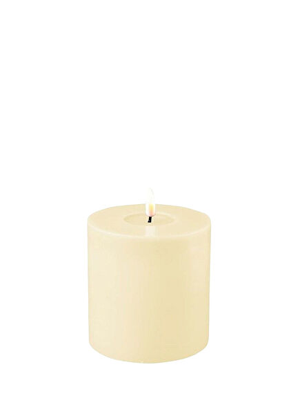 DE RF-0112 Cream Led Candle