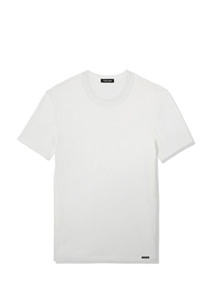 Pajama Top With White Logo Detail