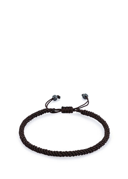 Knot Oxide Kahverengi Erkek Bileklik