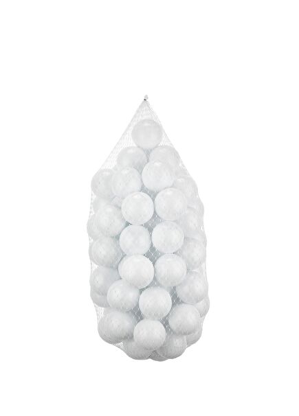 Bubble Pops 50'li Beyaz Top Havuzu Topları 