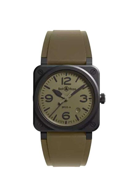 Instruments Br 03 Auto Military Ceramic Men's Watc