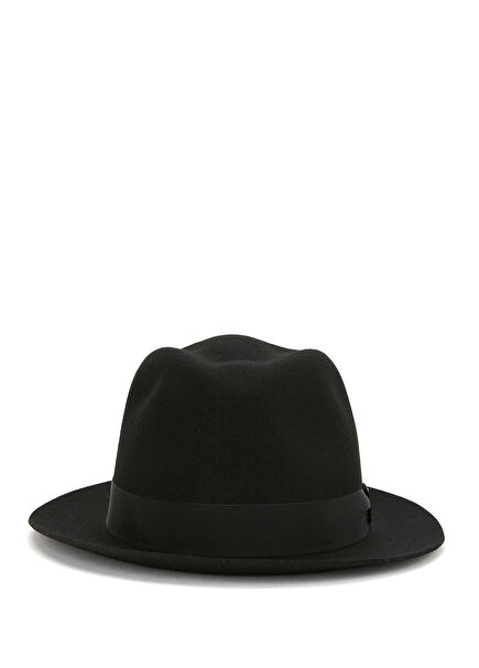 Black Men's Wool Hat