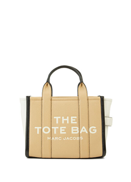 The Small Tote Camel Kadın Deri Alışveriş Çantası