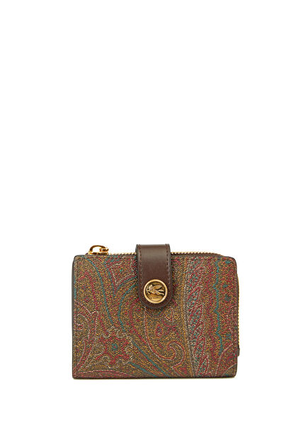 Brown Paisley Women's Wallet