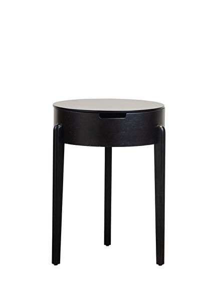 Chef Black Wooden Center Table