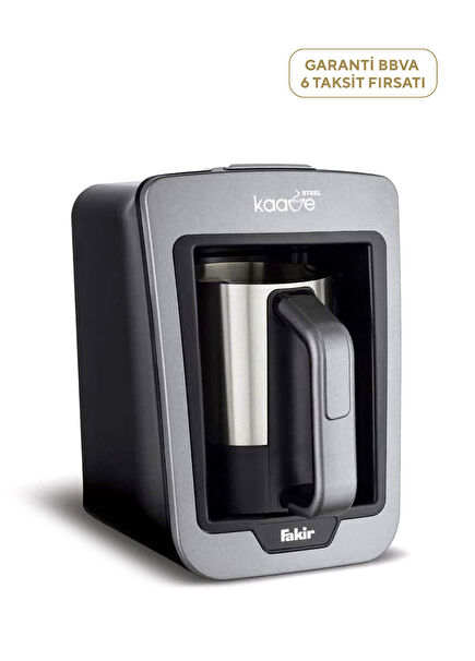 Kaave Steel Silver Stone Turkish Coffee Machine