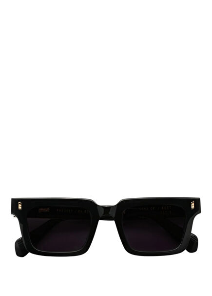 Not Common Black Acetate Unisex Sunglasses