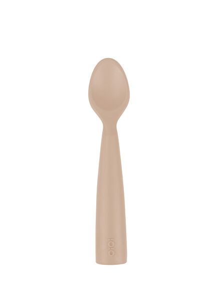 Nam Nam Bubble Beige Silicone Feeding Spoon