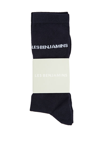 Navy Blue Men's Bamboo Socks