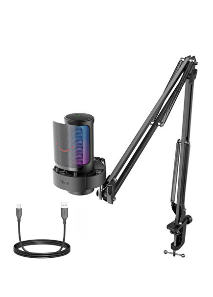 Ampligame A8T USB Broadcaster Computer Microphone