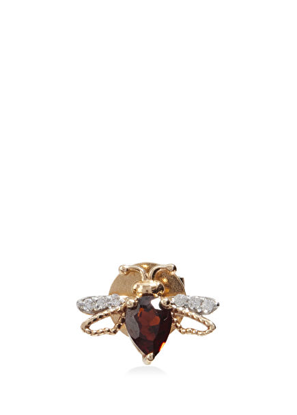 Queen Bee Women's Gold Earrings