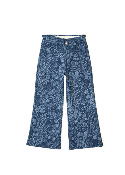 Mavi Kız Çocuk Wide Leg Pantolon