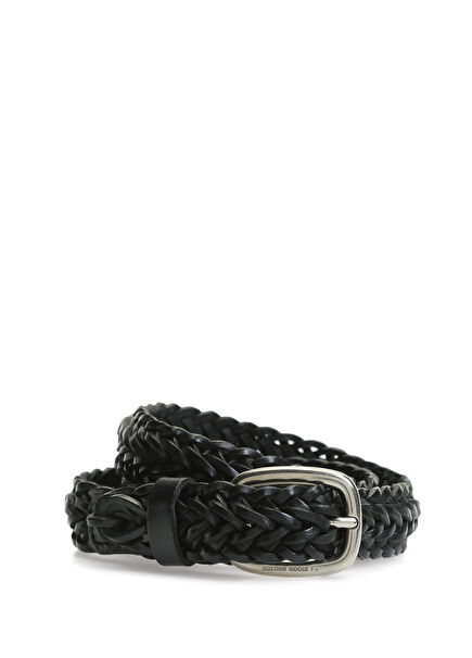 Black Womens Leather Belt