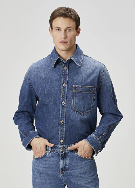 Blue Denim Shirt