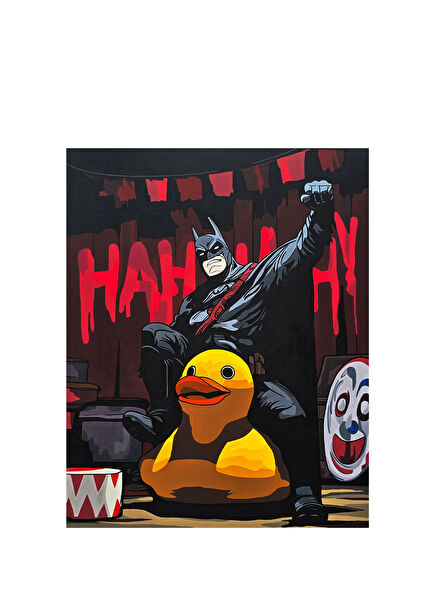 Nesren Jake Tuval Üzeri Akrilik Resim 125 x 100 cm