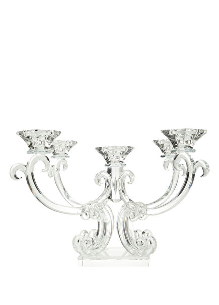 5 Arm Silver Plated Candlestick