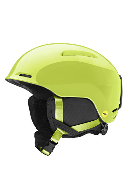 Glide Jr. Mips Electric Lime Kids Ski Helmet