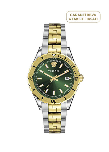 VRSCVE3A00720 Gold Color Metallic Grey Men's Wristwatch