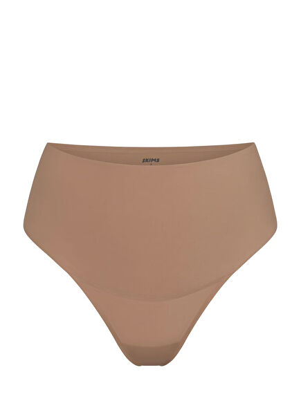 Smoothing Intimates High Waisted Kahverengi Thong