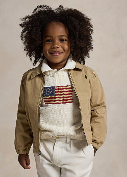 Beige Children's Raincoat