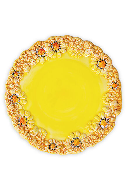 Camomilla Sarı Servis Tabağı