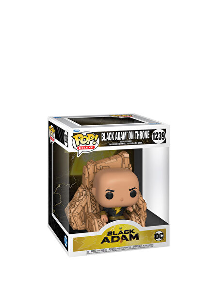 Deluxe DC Black Adam on Throne Pop Figure