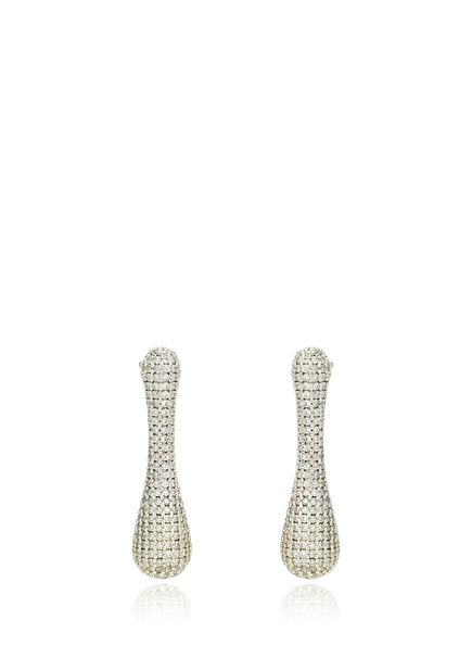 Silver Zirkon Damla Kadın Küpe