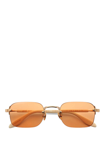 Domsa Mat Altın Rengi Asetat Kadın Güneş Gözlüğü