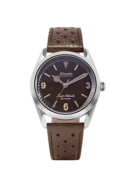 Super Antarctic 3.6.9 Tropical 32031A23 Brown Leather Men's Wristwatch