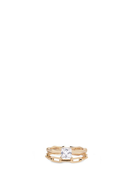 Becca Gold Plated Women's Ring