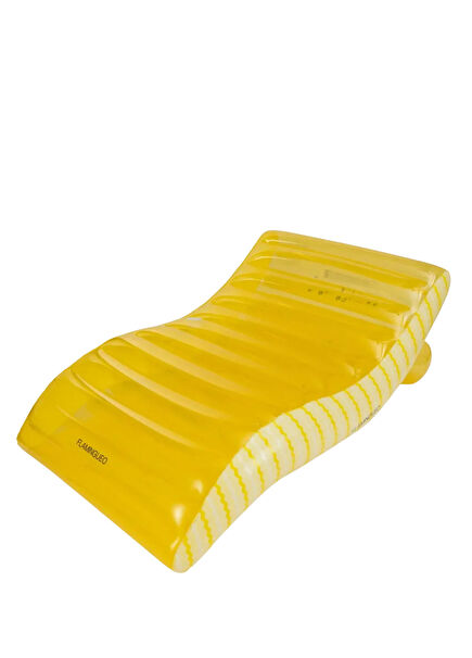 Swella Yellow XL Inflatable Pool Mattress